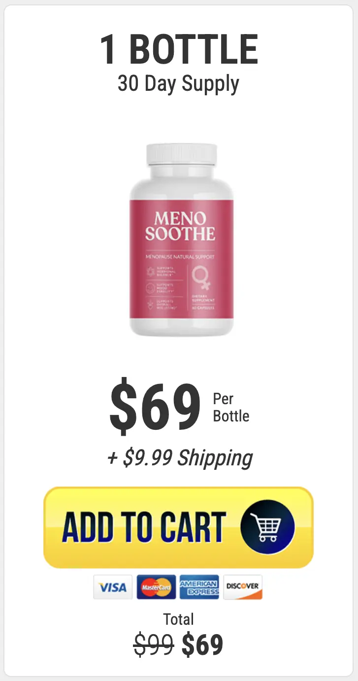 menosoothe one bottle