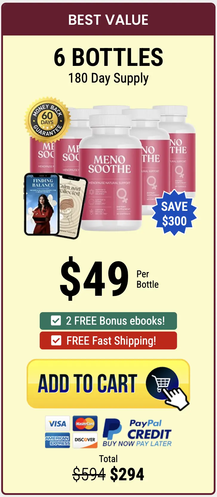 menosoothe 6 bottles